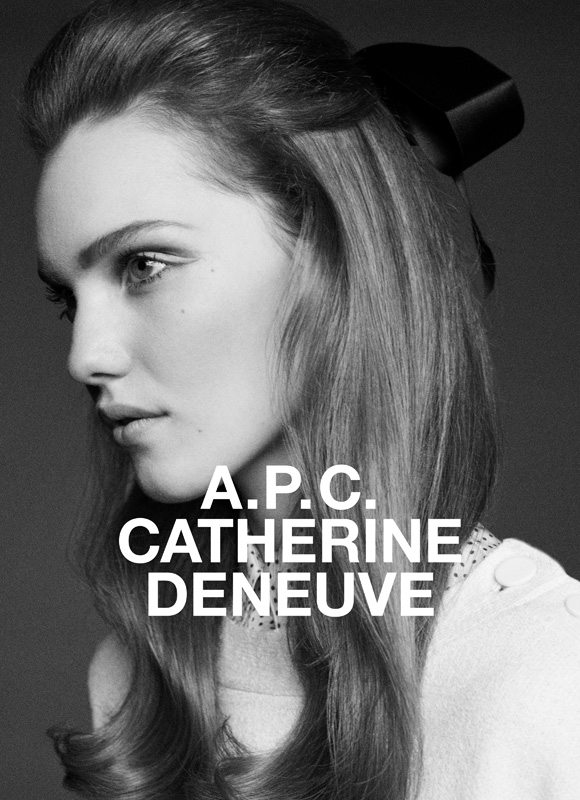 À quoi ressemble la collection de Catherine Deneuve pour A.P.C. ?