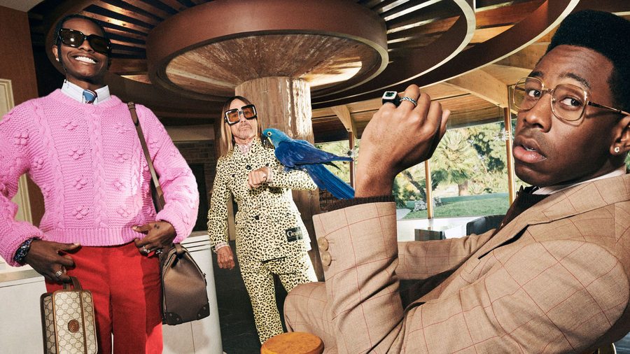 ASAP Rocky, Iggy Pop et Tyler, The Creator dans un clip excentrique pour Gucci