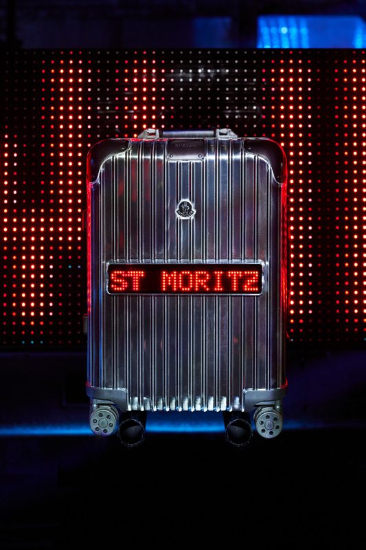 La valise futuriste Moncler x Rimowa enfin disponible 