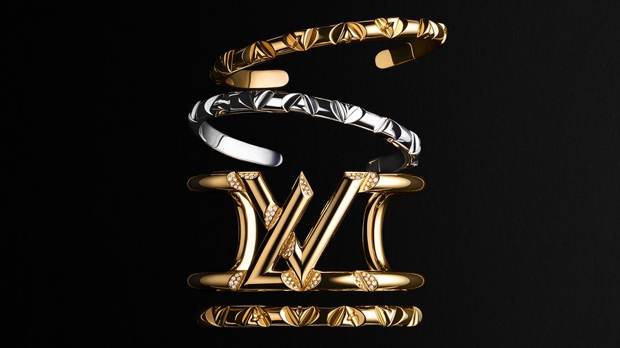 Louis Vuitton twiste ses initiales dans sa première collection de joaillerie unisexe