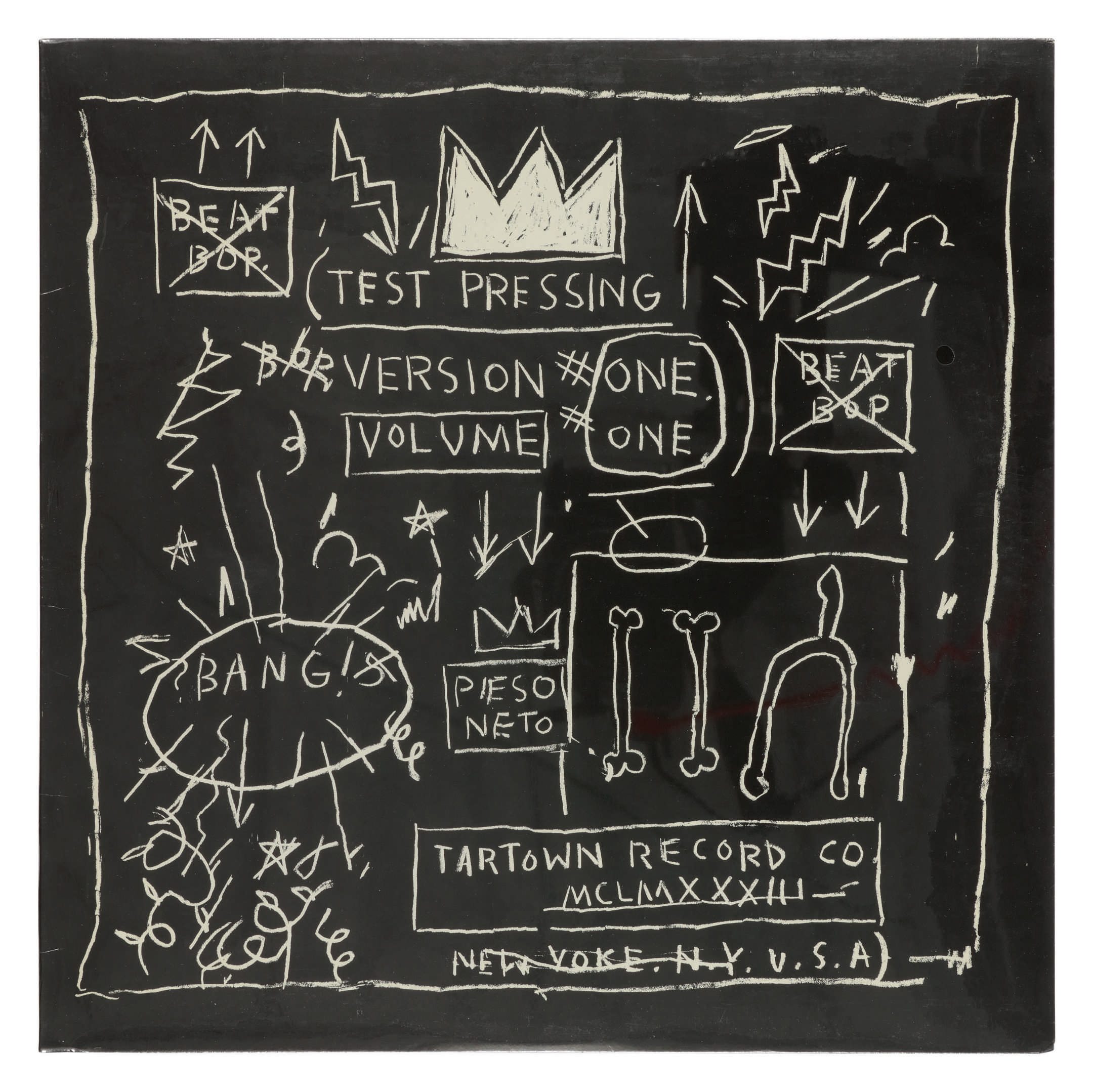 Jean-Michel Basquiat, “Rammellzee vs. K-Rob 'Beat Bop'”