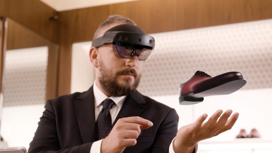 Salvatore Ferragamo propose un outil digne de science-fiction pour personnaliser ses chaussures