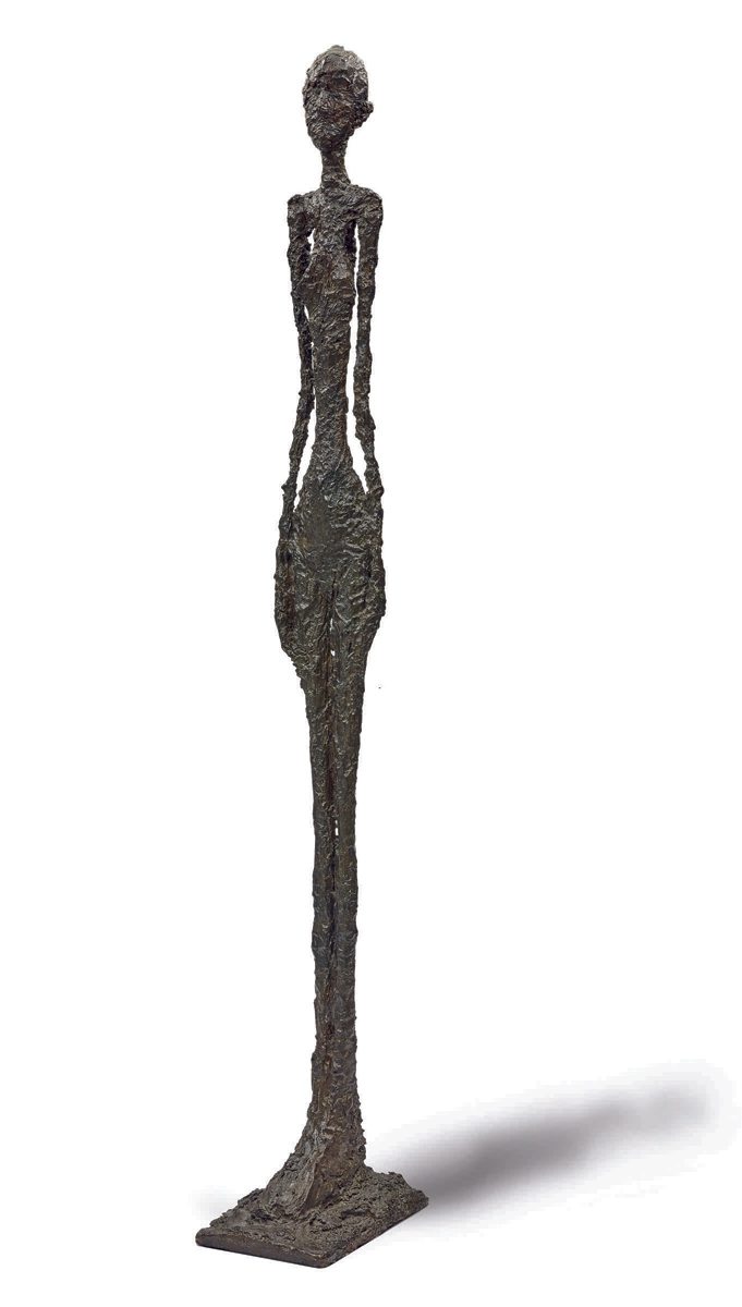 Alberto Giacometti, “Grande Femme I” (1960). Courtesy Sotheby's