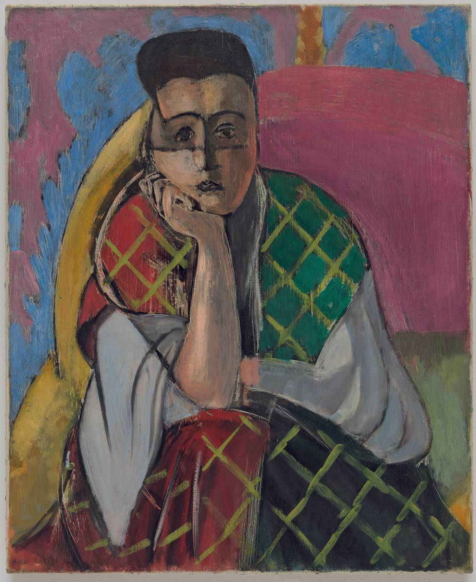 Henri Matisse, “Femme à la voilette” (1927). Huile sur toile 61,6 × 50,2 cm Museum of Modern Art, New York © Succession H. Matisse Photo © 2020. Digital image, The Museum of Modern Art, New York/Scala, Florence
