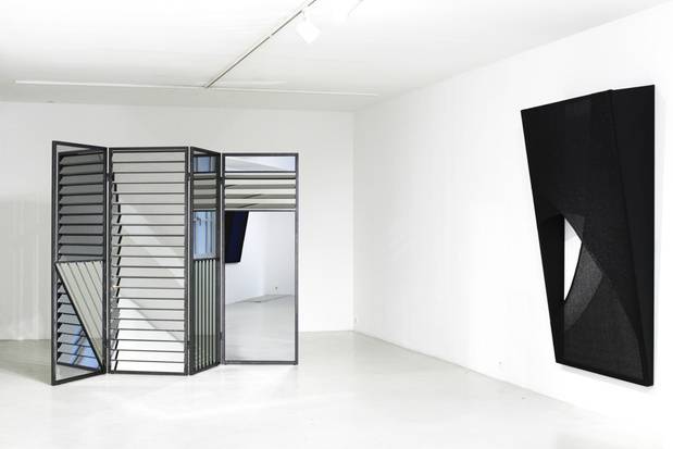 Kapwani Kiwanga, vue de l’exposition Surface Tensions, Galerie Jérôme Poggi, Paris, 2018. Courtesy galerie Jérôme Poggi, Paris