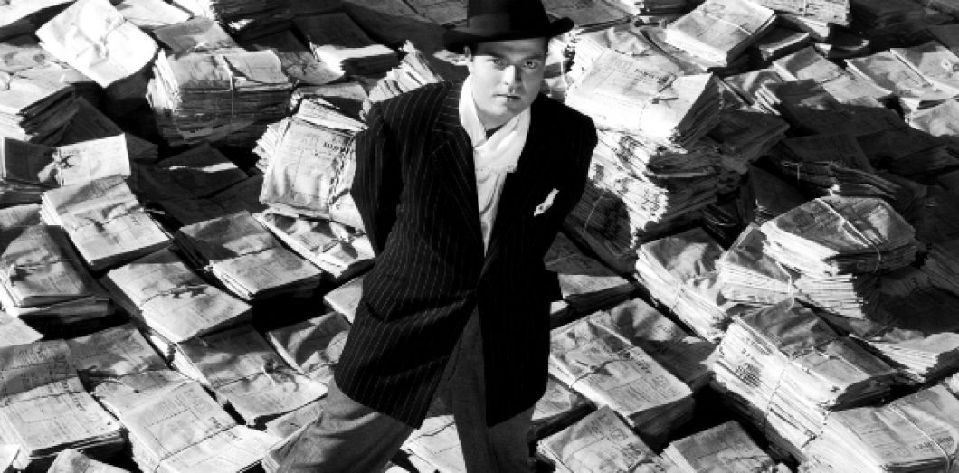Orson Welles dans “Citizen Kane” (1941)