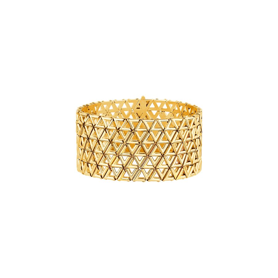 Bracelet “LV Volt” en or jaune, Louis Vuitton