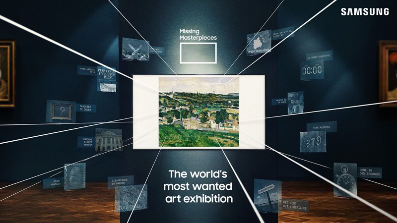 “Missing Masterpieces” - vue de l'exposition