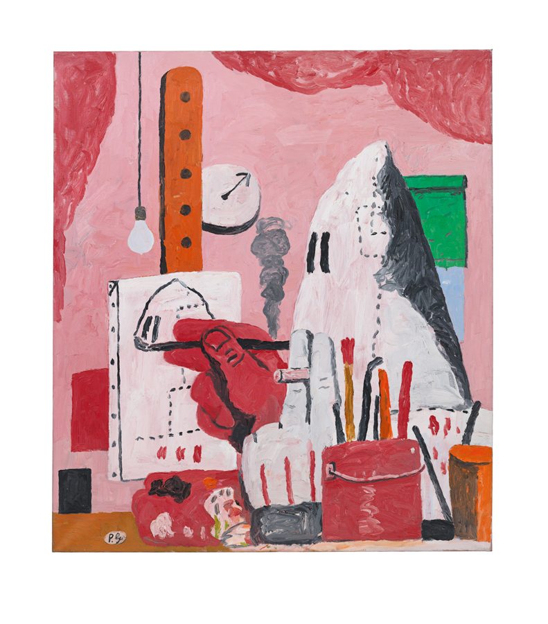 “The Studio” (1969). Huile sur toile, 121,9 x 106,7 cm. 
