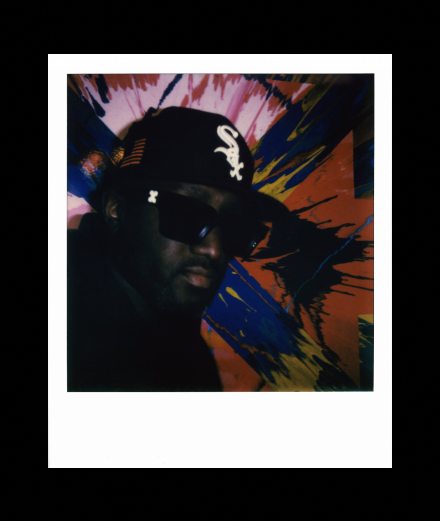 Autoportrait, Virgil Abloh. Polaroid.