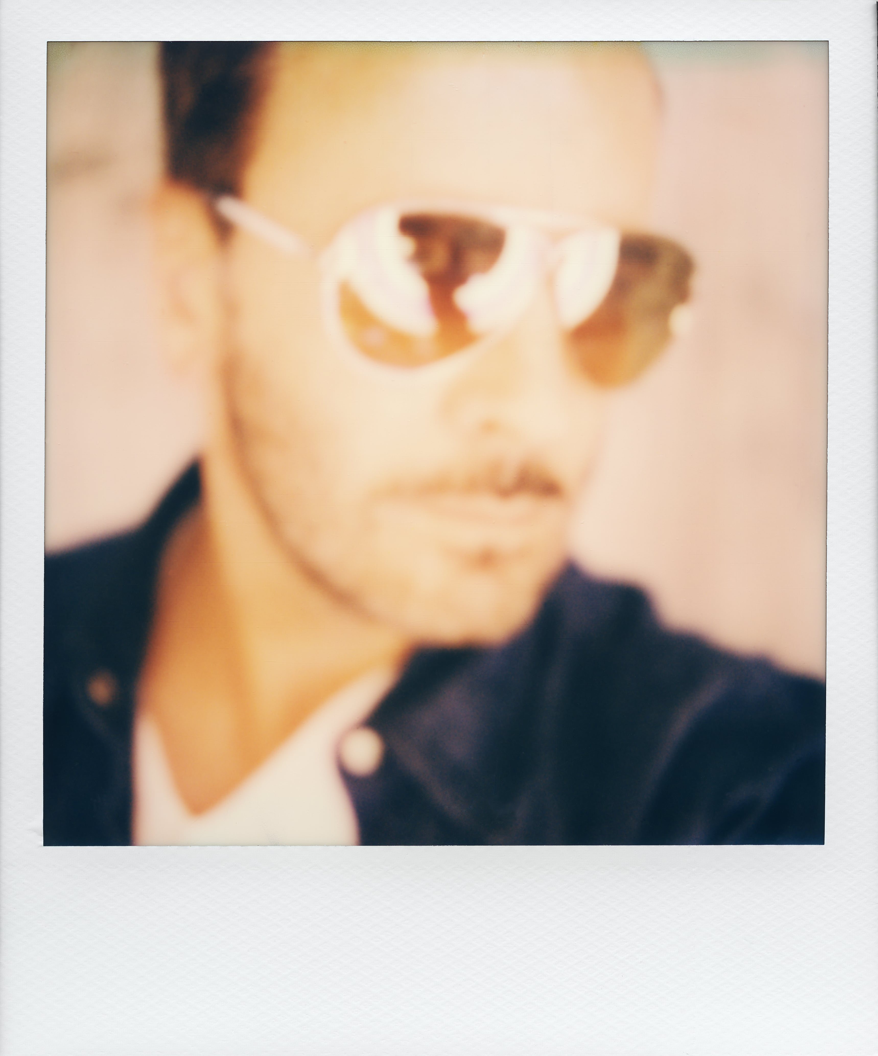 Tom Ford, autoportrait Polaroid.