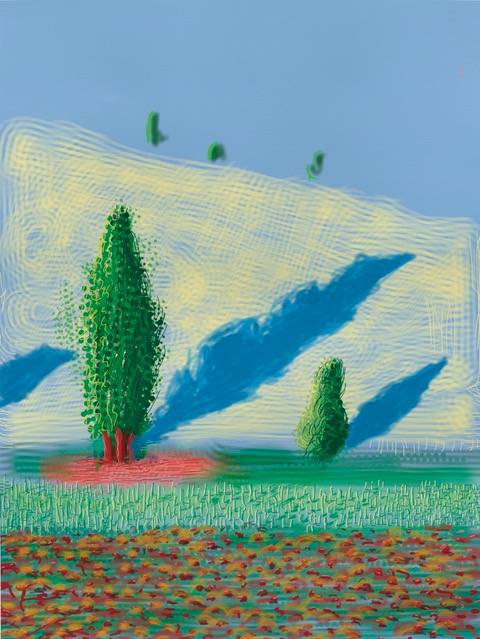 David Hockney - 'Litographie' - €10,000 - 15,000