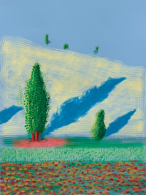 David Hockney - 'Litographie' - €10,000 - 15,000