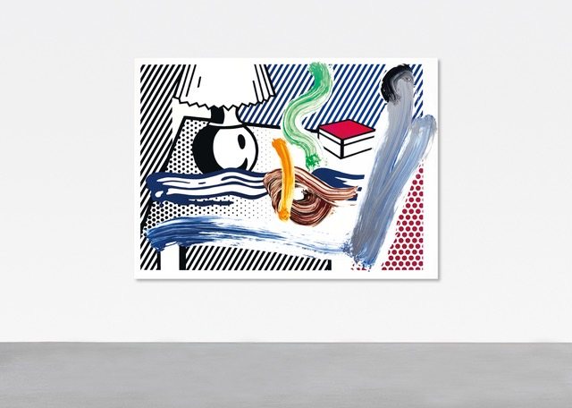 Roy Lichtenstein - 'Brushstroke still life with lamp' - €120,000 - 180,000