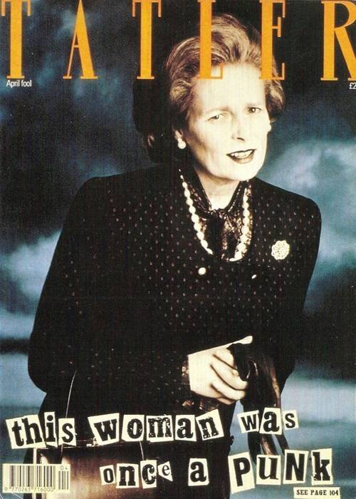 Le jour où Vivienne Westwood est devenue Margaret Thatcher en couverture d'un magazine