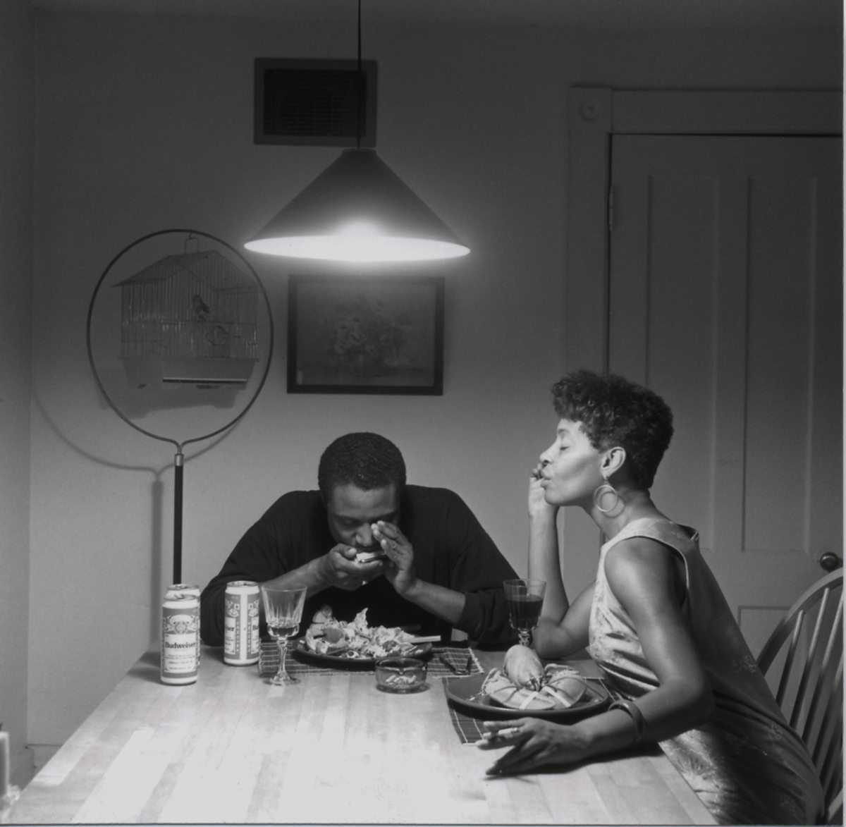 Carrie Mae Weems, “Untitled (Playing harmonica)” (1990-1999) © Carrie Mae Weems. Courtesy of the artist and Jack Shainman Gallery, New York.