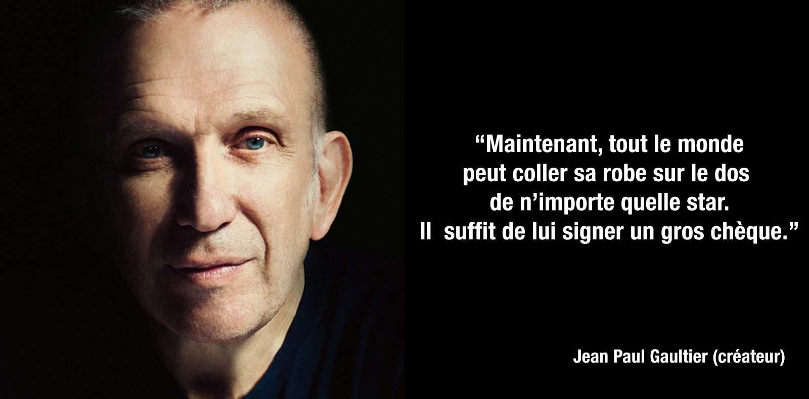 Photo: Jean Paul Gaultier par Sofia Sanchez et Mauro Mongiello.