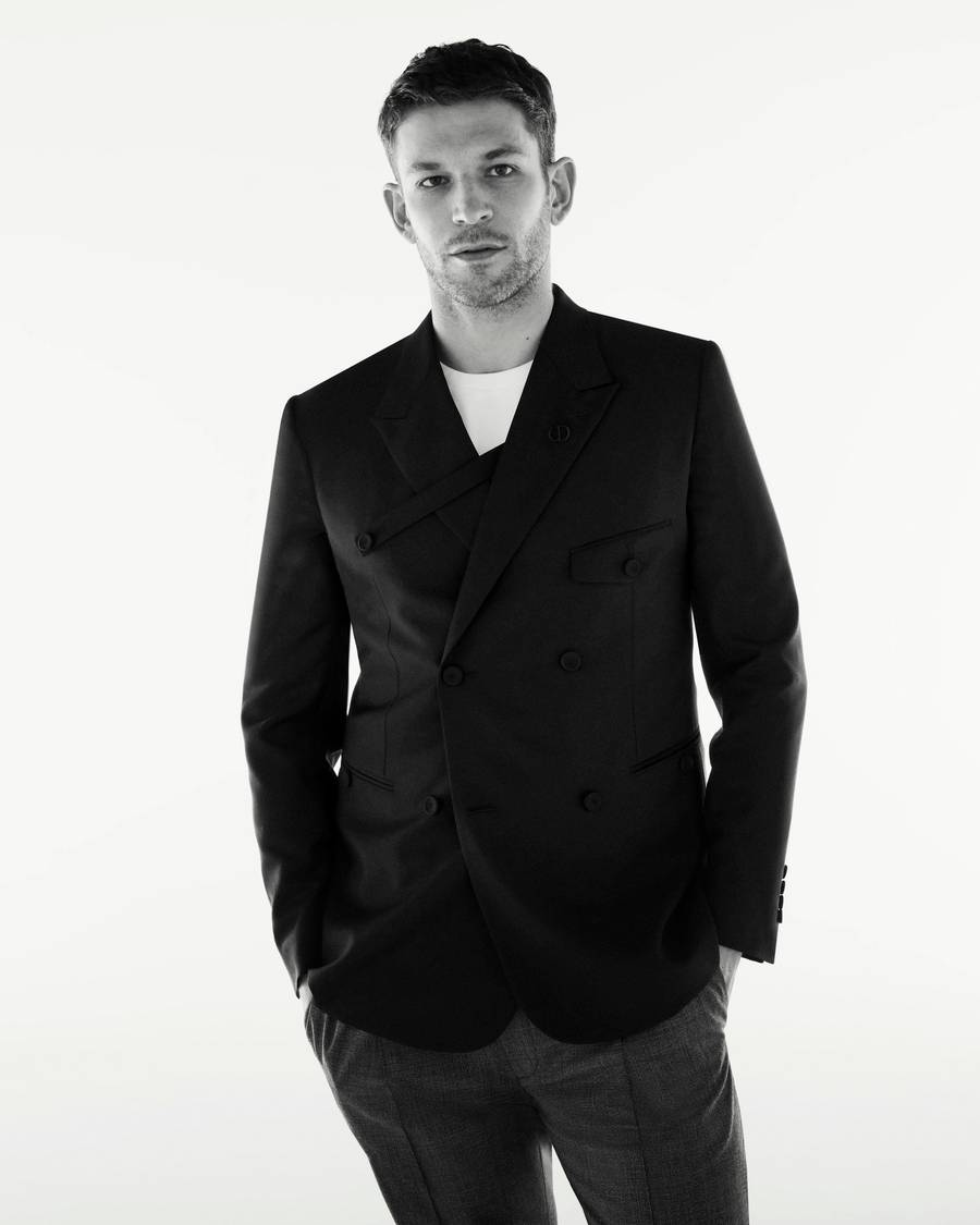 Arnaud Valois par Brett Lloyd.
La collection capsule Modern Tailoring Dior Men