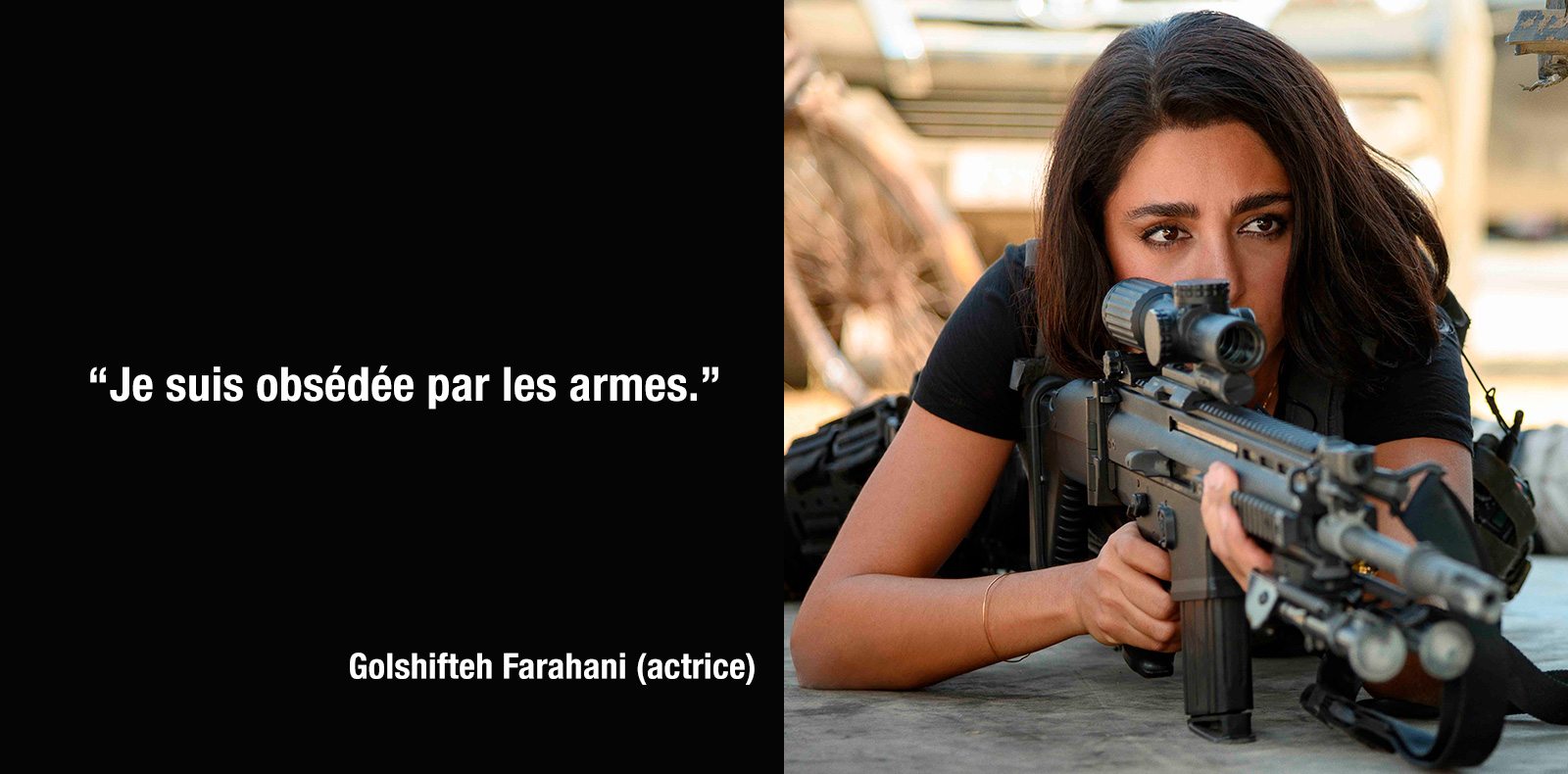 Photo: Golshifteh Farahani/Netflix.