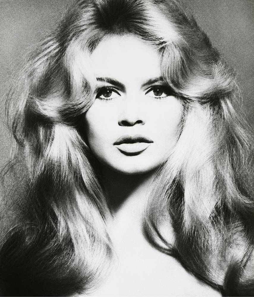 Richard Avedon, “Brigitte Bardot, hair by Alexandre, Paris” (January 1959, 1959) © 2020 The Richard Avedon Foundation Courtesy Gagosian