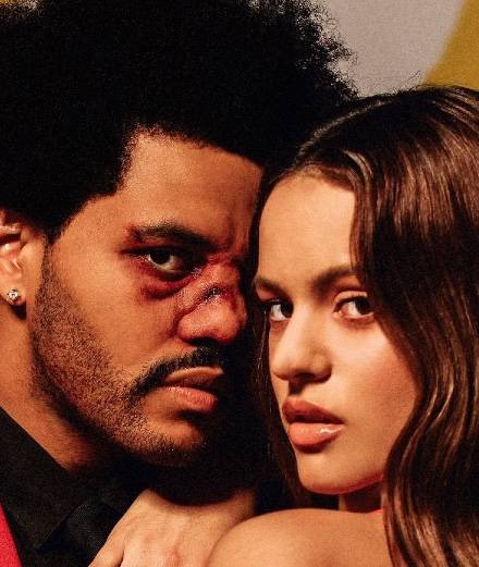 The Weeknd et Rosalía repensent le tube “Blinding Lights”