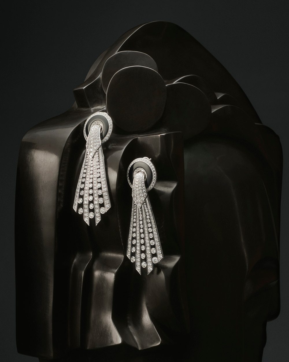 Boucles d'oreilles “Lavallière Diamants”