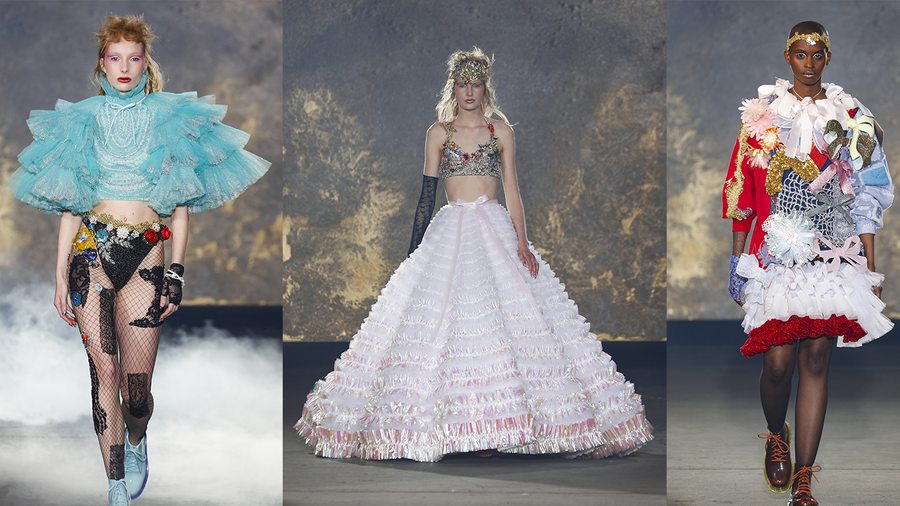 Froufrous kitsch et rave party dans la collection Viktor&Rolf haute couture printemps-été 2021