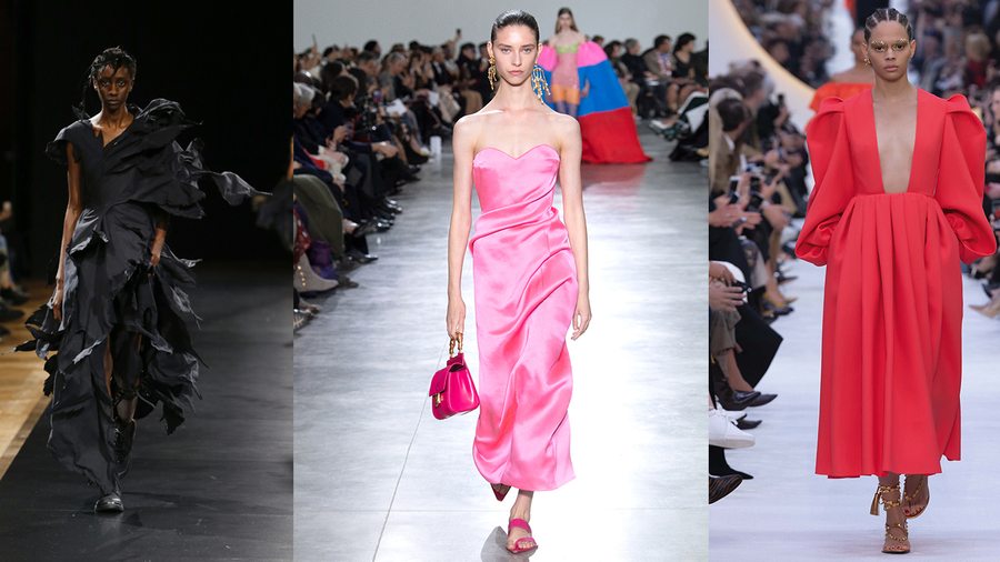 Rouge Valentino, orange Hermès, jaune Fendi : quand la mode se raconte en couleurs