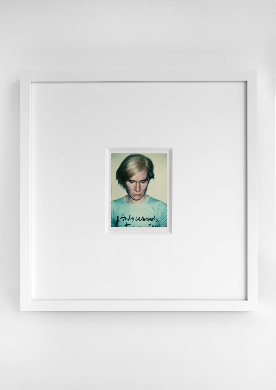 Self-Portrait, c. 1977 © 2020 The Andy Warhol Foundation for the Visual Arts, Inc. / Licensed by Artists Rights Society (ARS), New York. Photo courtesy of Jack Shainman Gallery and Hedges Projects