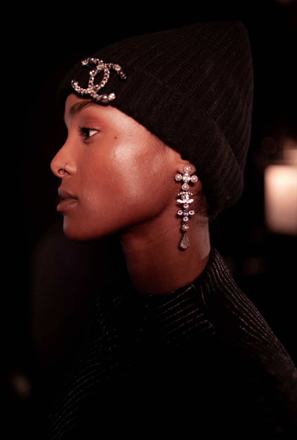 Les accessoires au défilé Chanel automne-hiver 2021-2022