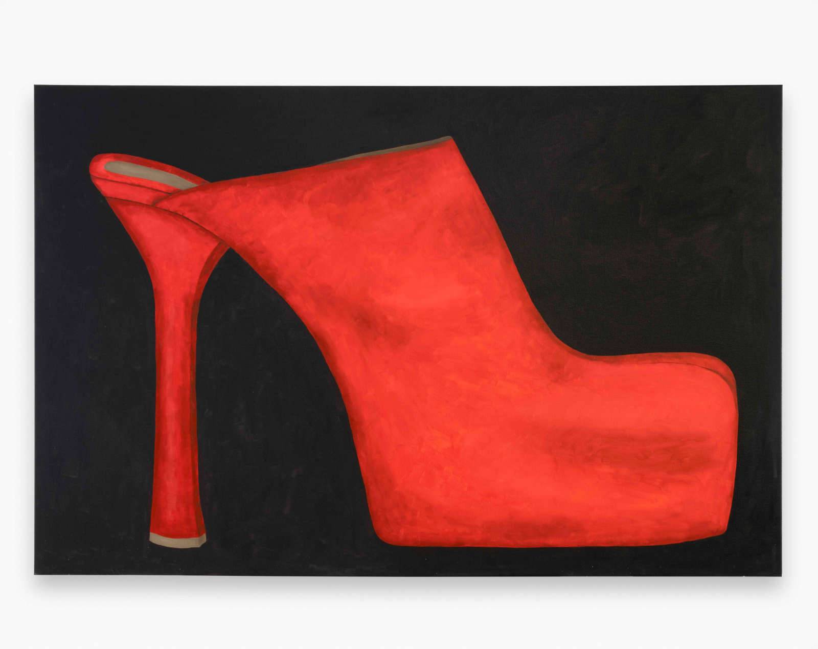 Raphaela Simon, “Dicker Schuh“ (2020). 18 000 €. Courtesy of Max Hetzler Gallery
