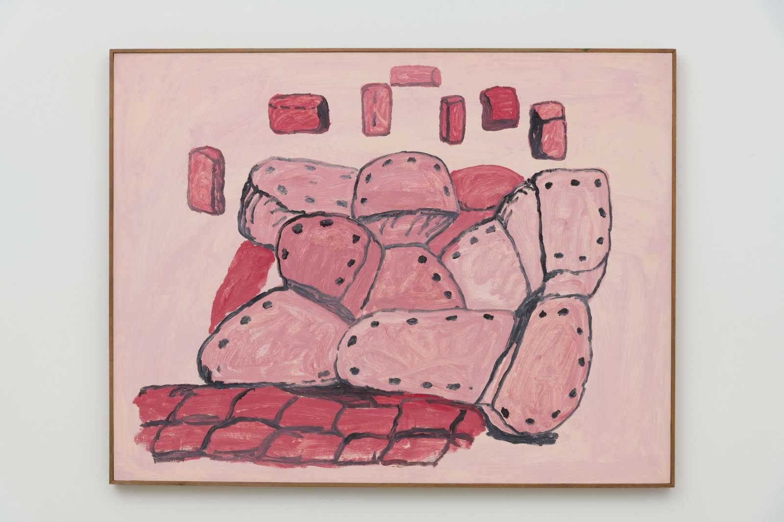 Philip Guston, “Untitled” (1971). € 1 434 426 €. Courtesy of Hauser & Wirth Gallery
