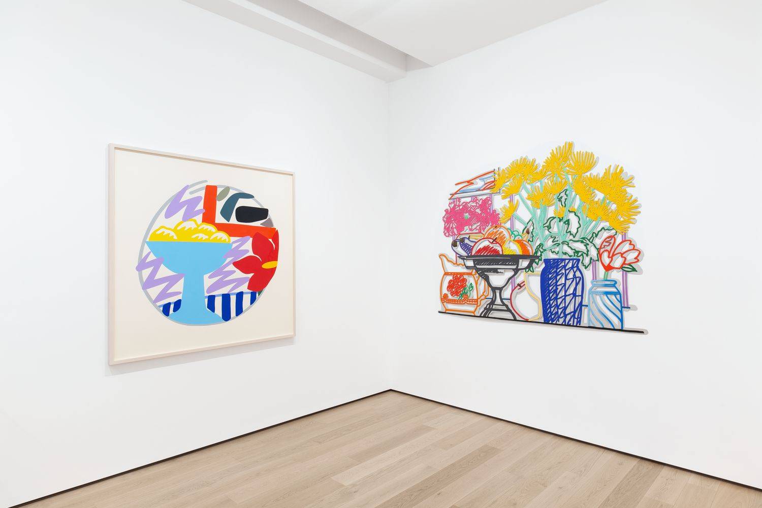 View of the exhibition ‘Still Life’ Almine Rech, Paris Matignon March 10 - April 10, 2021. Photo: Ana Drittanti. Courtesy of Almine Rech and © 2021 The Estate of Tom Wesselmann / Artists Rights Society (ARS), New York