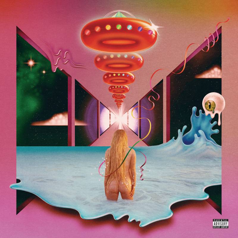 Cover de l'album "Rainbows" (2017) de Kesha