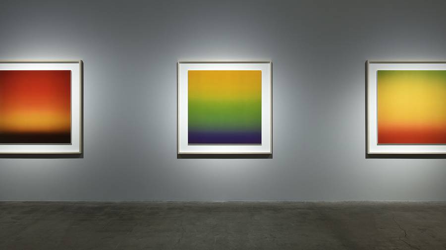 Photographer Hiroshi Sugimoto unveils his first coloured works' secrets