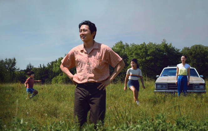 Steven Yeun dans Minari (2020) de Lee Isaac Chung.