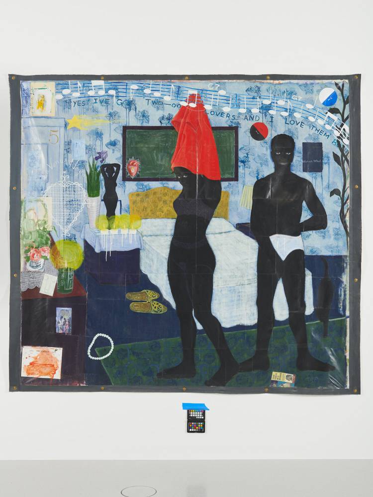 “Could This Be Love”, 1992, Kerry James Marshall.