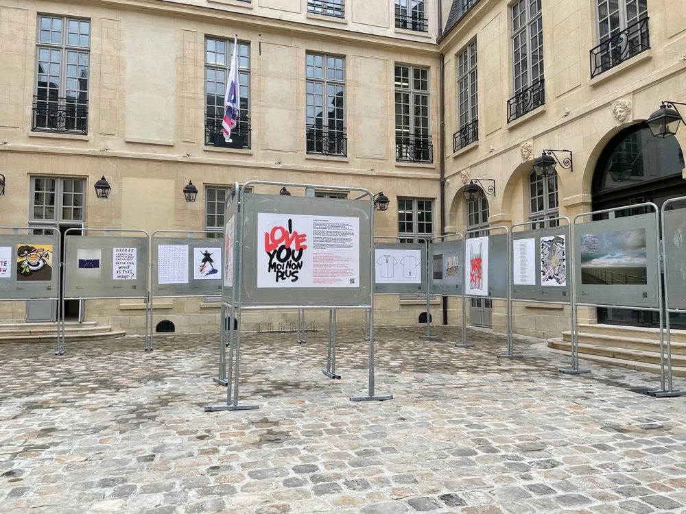 Le futur centre créatif parisien de Dover Street Market présente une expo sur le Brexit 