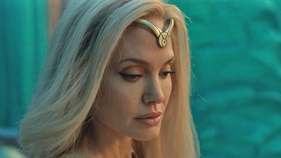 Angelina Jolie in The Eternals (2021) by Chloe Zhao.
