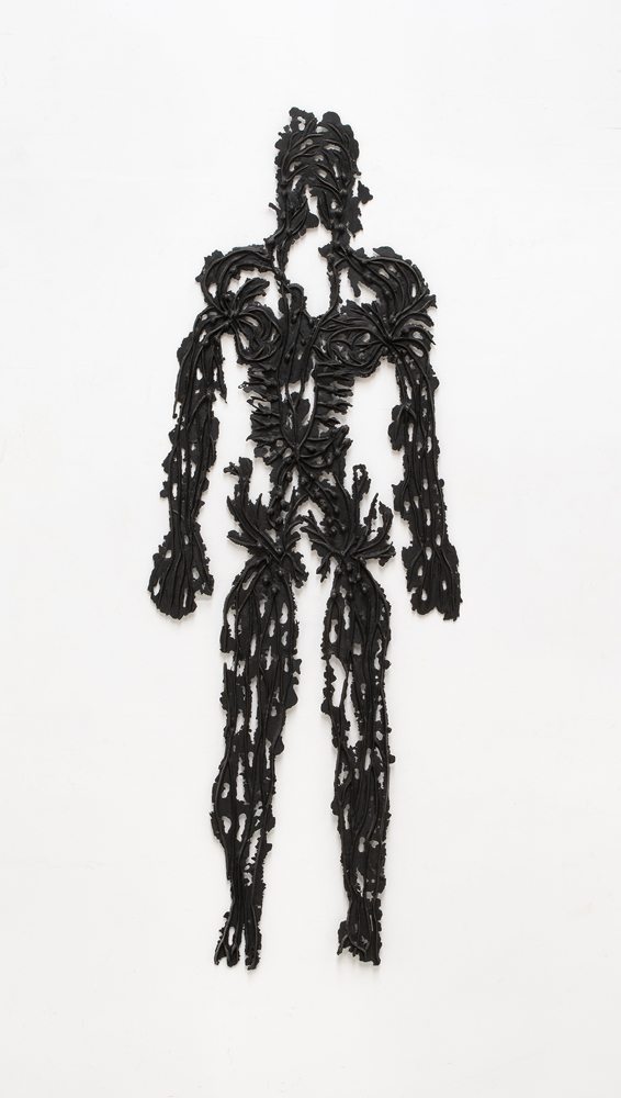 Kiki Smith, “Black Madonna” (1992). 