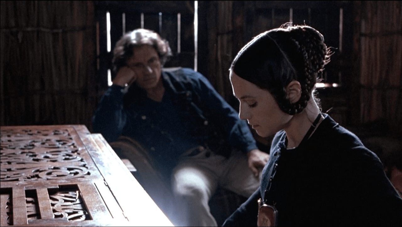 Harvey Keitel et Holly Hunter dans "La Leçon de piano" (1993) de Jane Campion. 