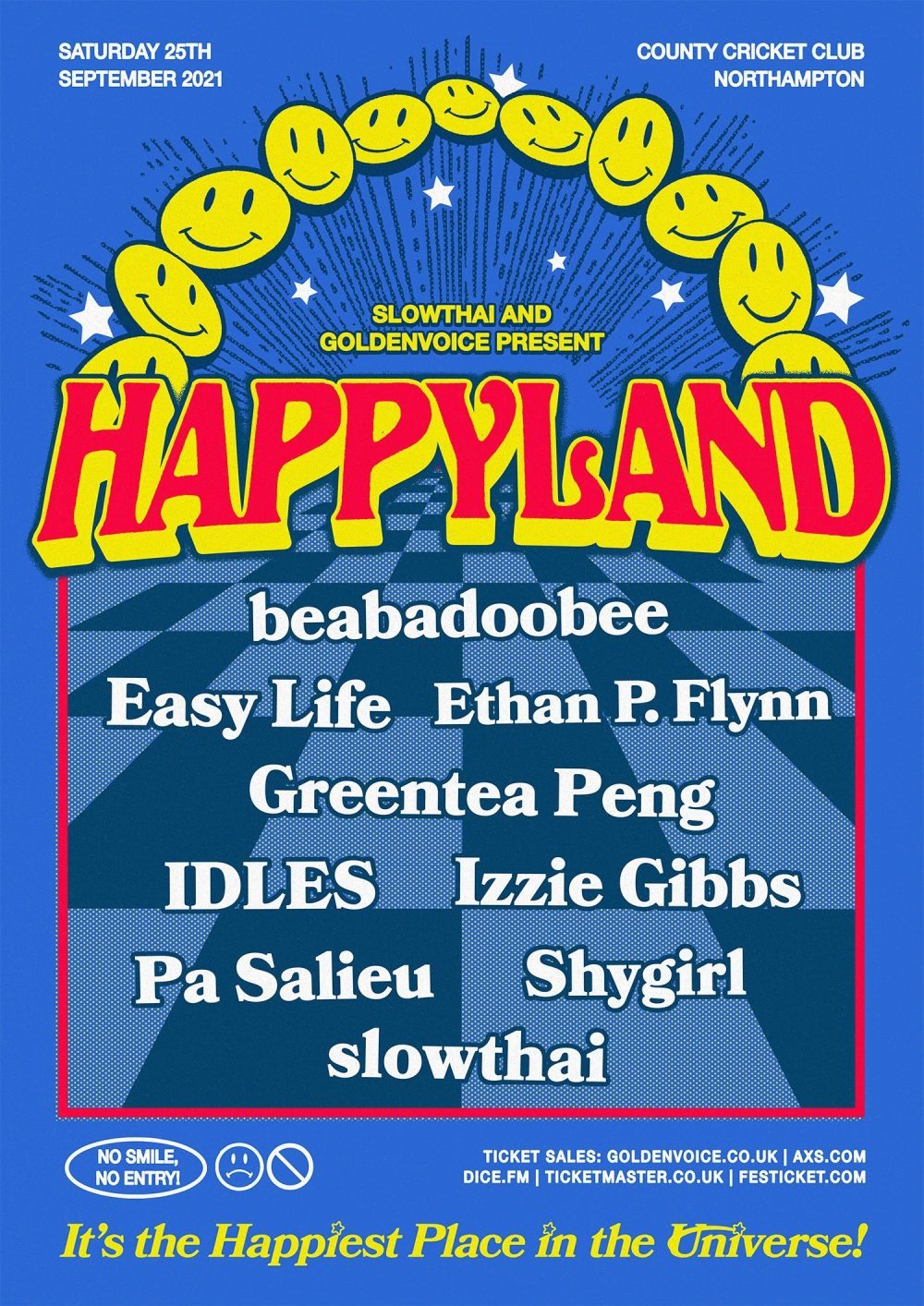 Affiche du festival Happyland