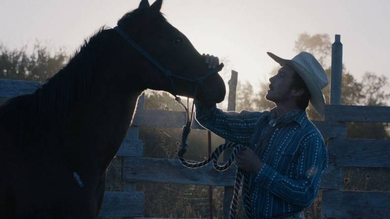 Brady Jandreau dans "The Rider" (2018) de Chloé Zhao.