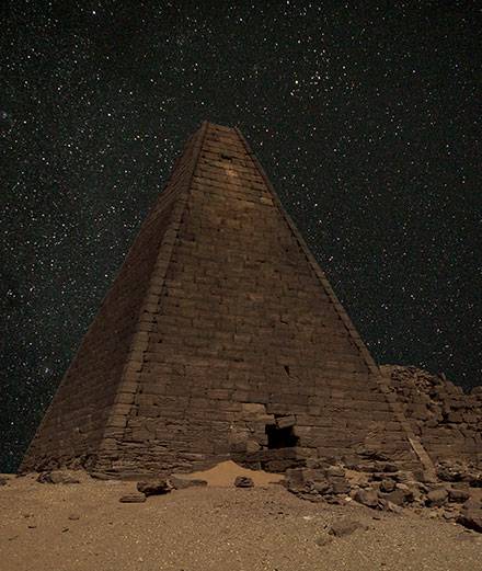 Les mystérieuses ruines du Soudan s'éclairent sous l'objectif de Juliette Agnel