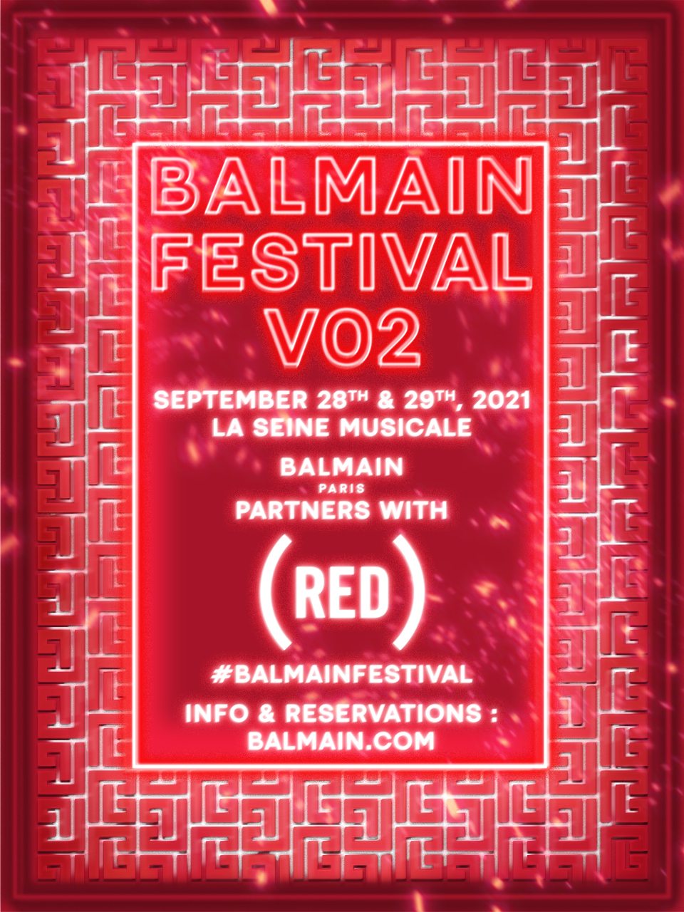 Balmain organise un second festival de mode et musique (gratuit) en septembre