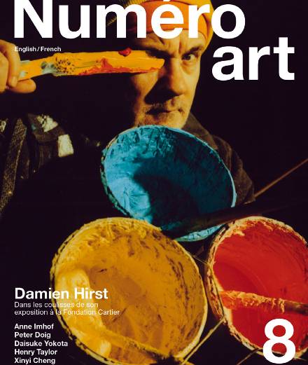 Damien Hirst, Anne Imhof et Henry Taylor  en couverture du Numéro art 8