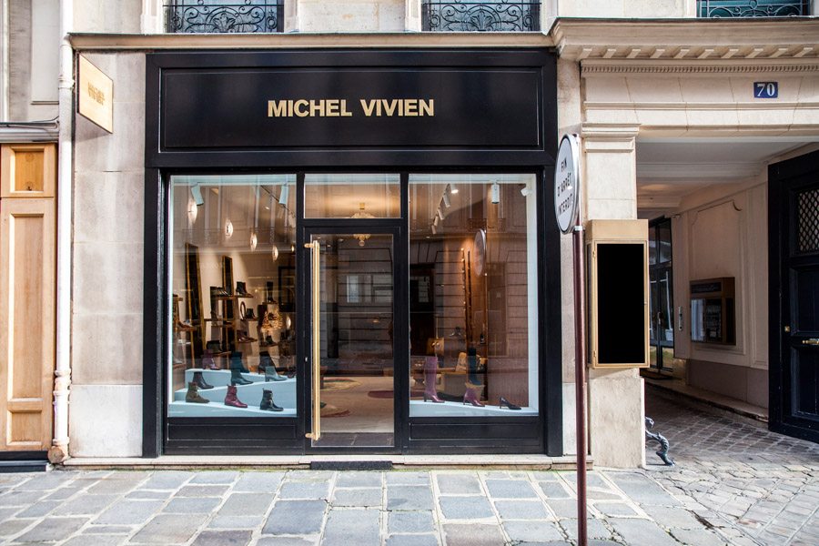 Michel Vivien ouvre sa première boutique à Paris sublimée par l’architecte Sophie Dries