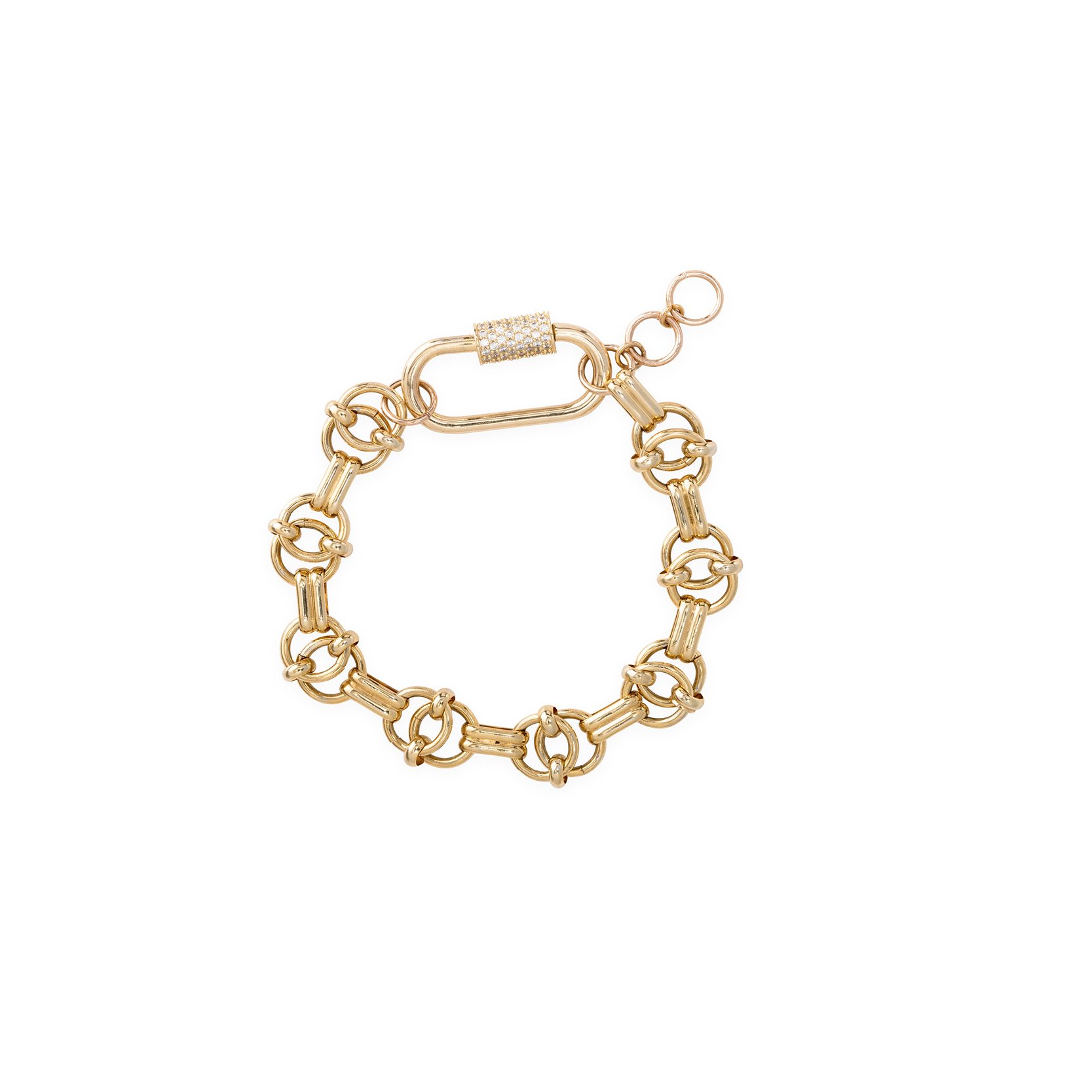 Bracelet Ruben en laiton plaqué à l'or fin 14 carats, HIPANEMA