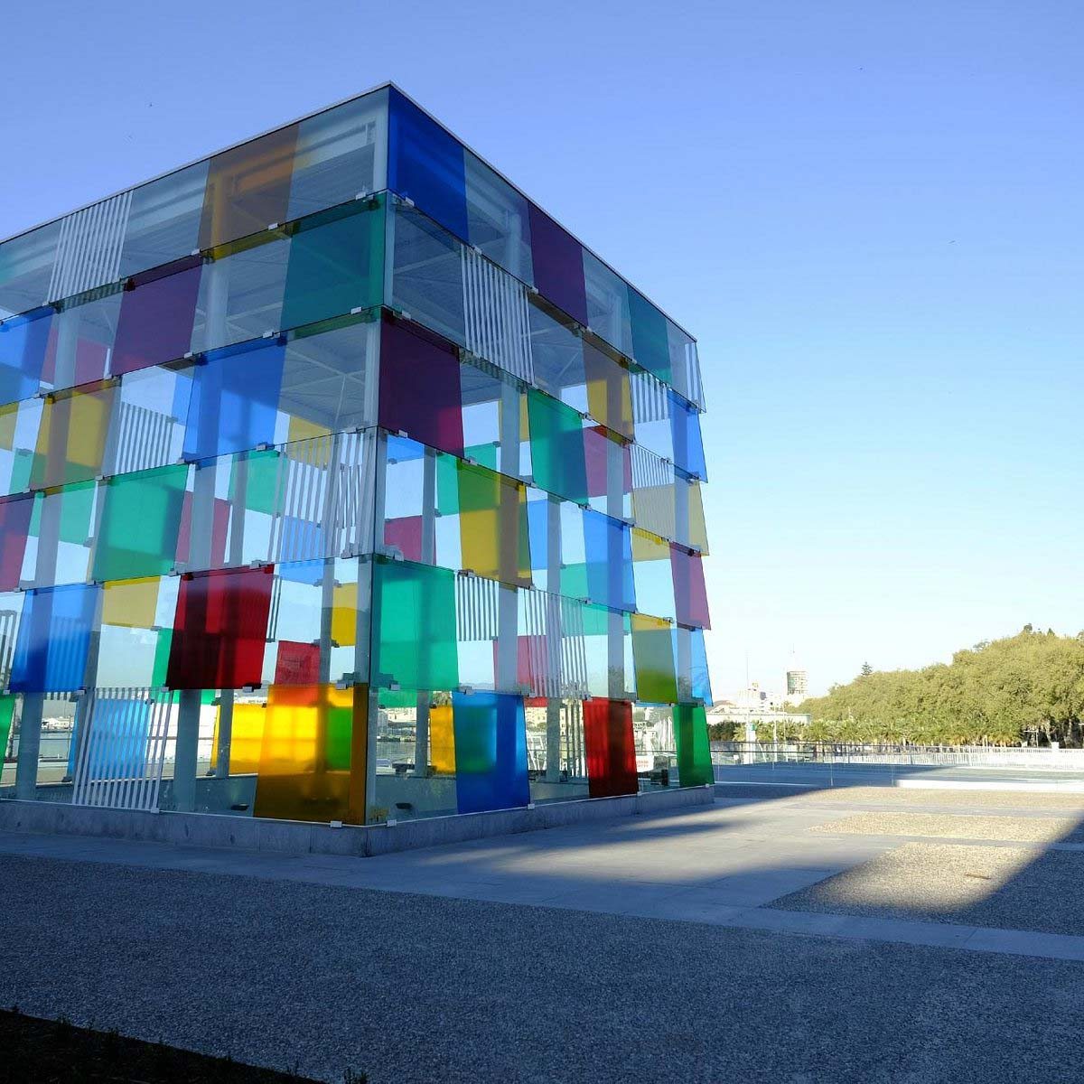 Photographie du Centre Pompidou Malaga, en Espagne © Centre Pompidou 