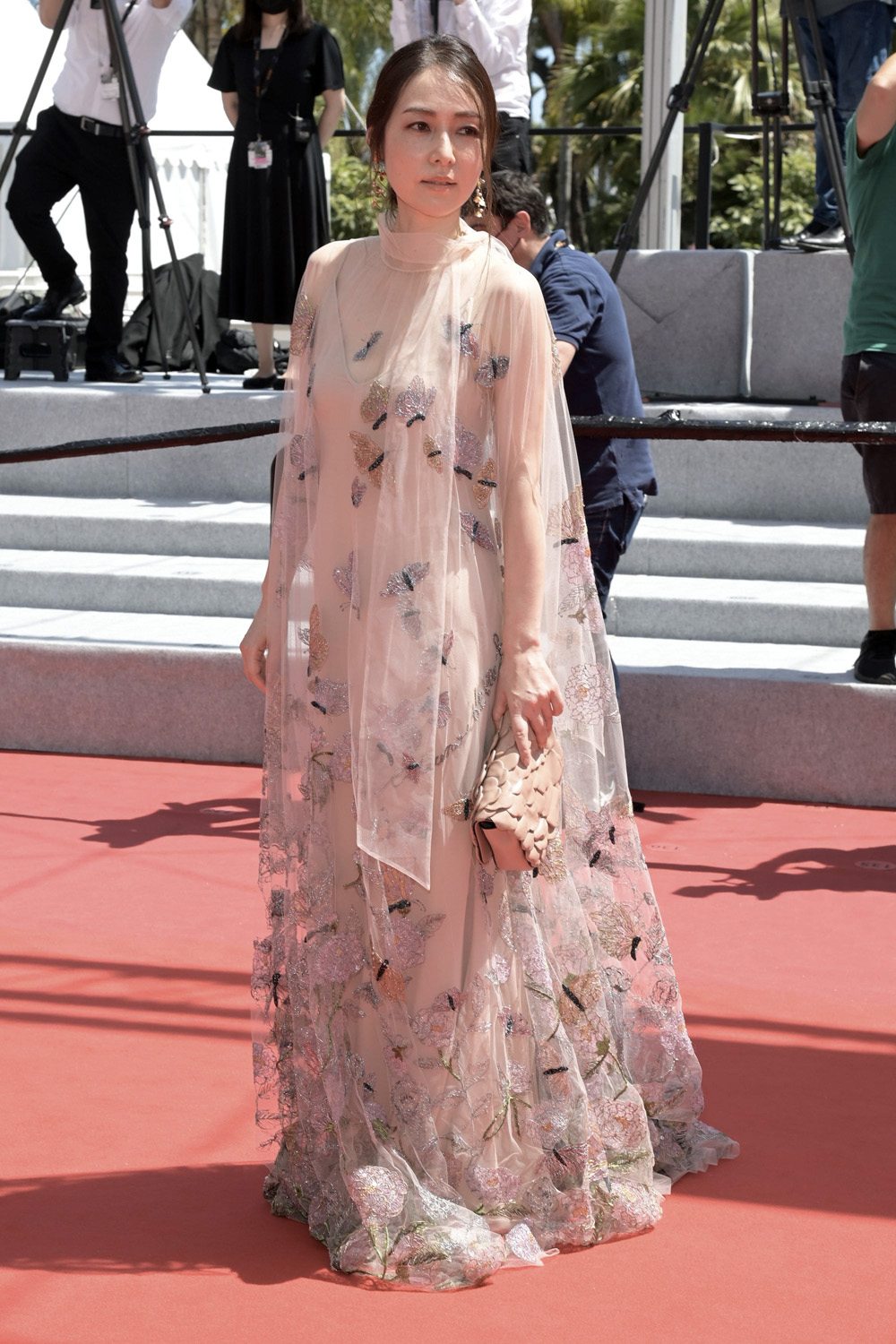 Reika Kirishima en robe Dior.